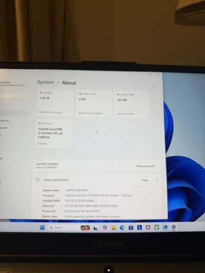 Lenovo legion 5