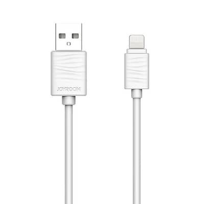 Joyroom Fast Data Round Cable,1.0meter S118 Charging Cable (White) (Ip