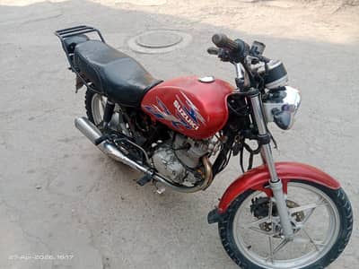 Honda CG 125 Red – Good Condition | Lahore Registered