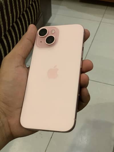 iPhone 15 Pink Non-PTA 128GB in 10/10 Condition LLA