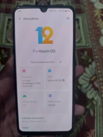 Vivo v21e 8gb 128gb