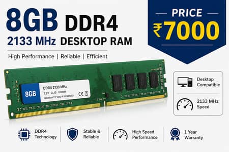 8gb ddr4 ram in reasonable price