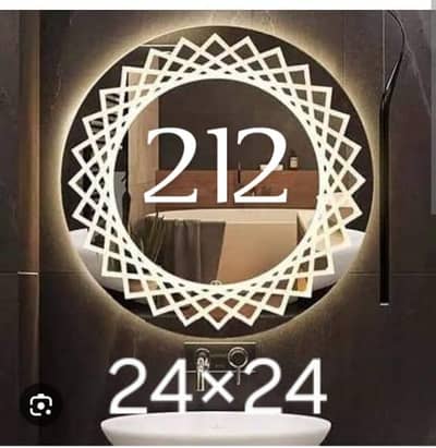 LED round Mirror