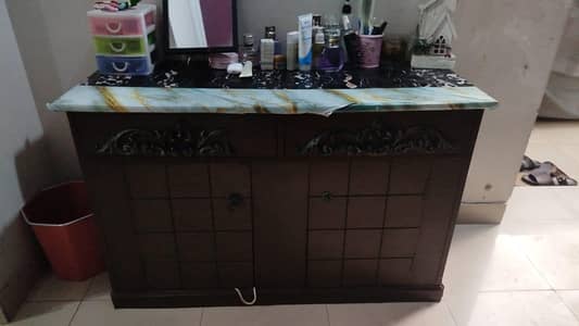 pure wood dressing table with out mirror