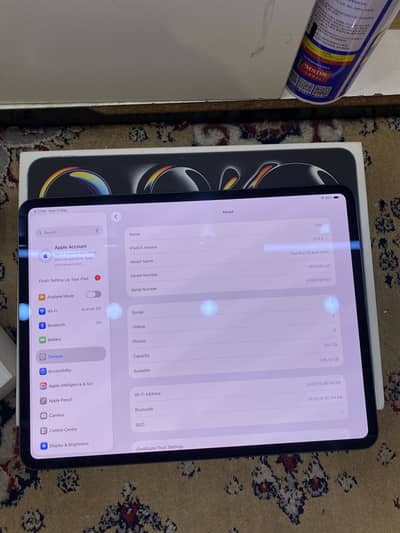 ipad pro m4 256gb 13 inches with Apple pencil pro