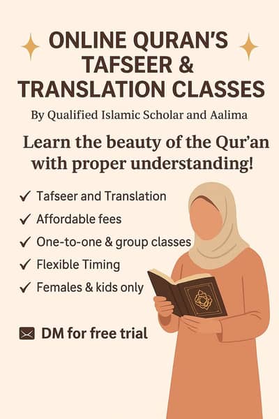 Online Quran's Tafseer & Translation Classes