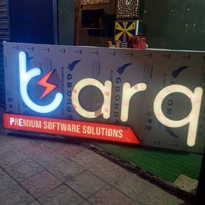Acrylic sign board | 3d sign board | neon sign board | LED sign board
