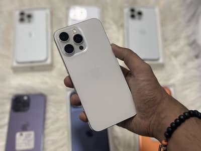 IPhone 15 pro max 256 Gb pta approved 100% helath with box