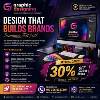 Professional Graphic Designing Services That Make Your Business Stand