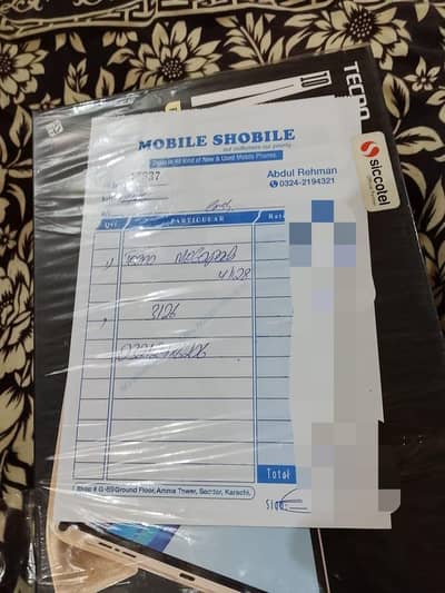 tecno megapad10 4gb 128gb 5days used pta approved life time