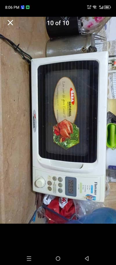 Gaba national microwave for sale on R's 16,000 demand nigotiable