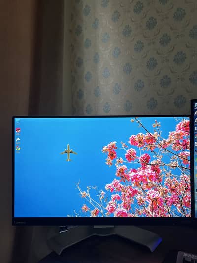 2 Lenovo 23 Inches moniters