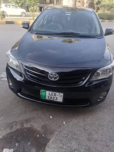 Toyota Corolla XLI 2012 model ( exchange possible)