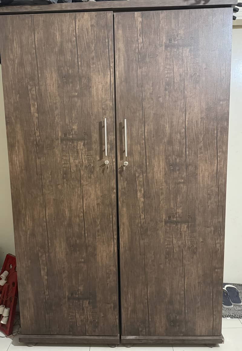 Two panel wardrobe 1