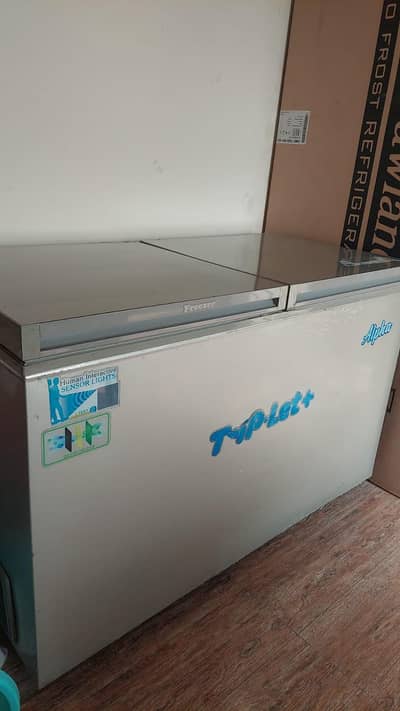 Double Door refrigerator freezer