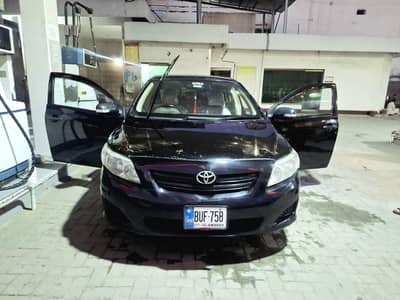 Toyota Corolla GLi 2009 Black Islamabad Registered