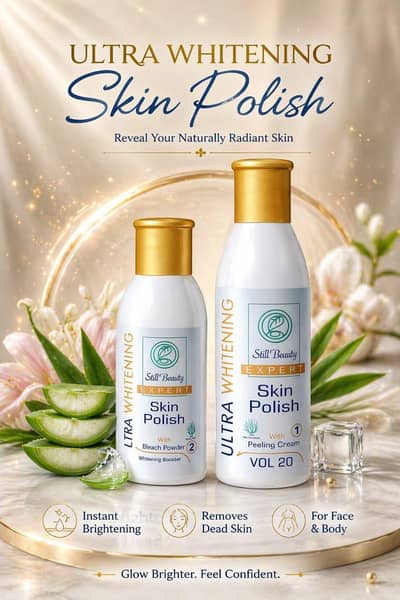 Ultra whitening skin polish