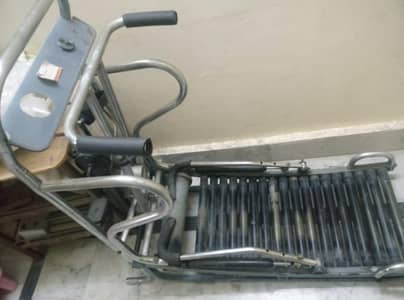 Manual Treadmill + Cycle + Arms Exercise