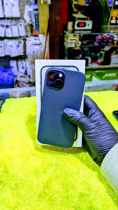iPhone 15 – 128GB (Non-PTA JV) |  Color: Black | Phone with box
