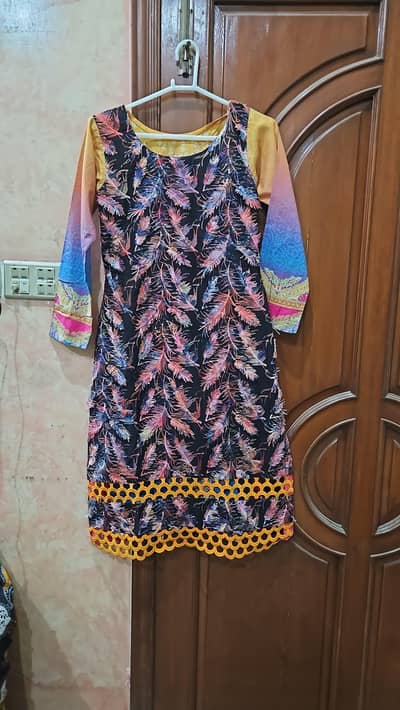 3pcs embroidery lawn