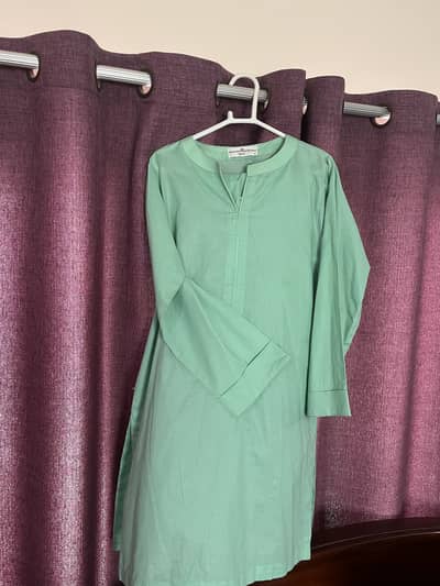 Bonanza satrangi 2 piece (kurti, shalwar)