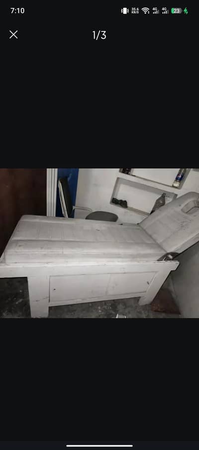 patient bed wood