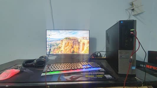 Full Gaming Pc i5 3rd gen with Borderless 24" led for sale