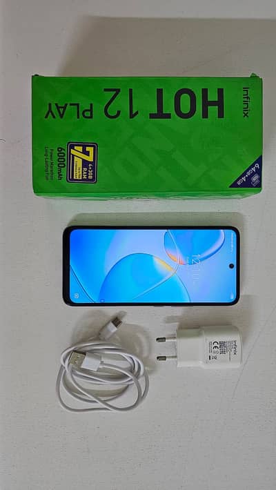 Infinix Hot 12 Play 4GB/64GB Complete box