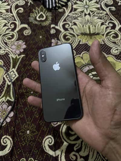 iPhone X  NON PTA 256 GB all phone original olny back change