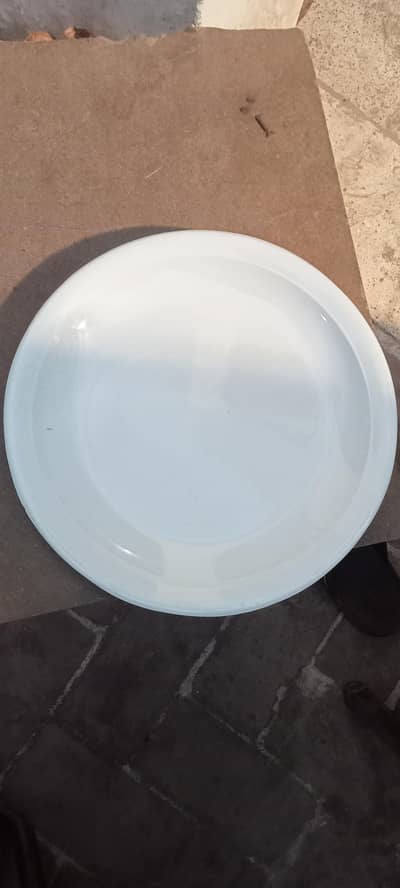 white plates 10inches