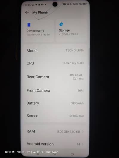 Tecno pova 5G pro