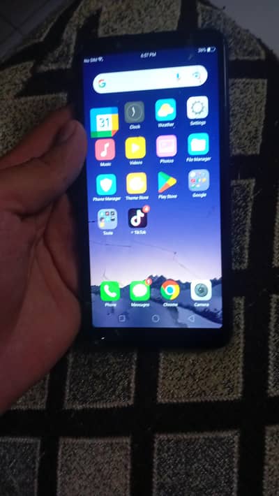 oppo  a83 ram 3 rom 32 all touch working  touch tuts huva hn only call