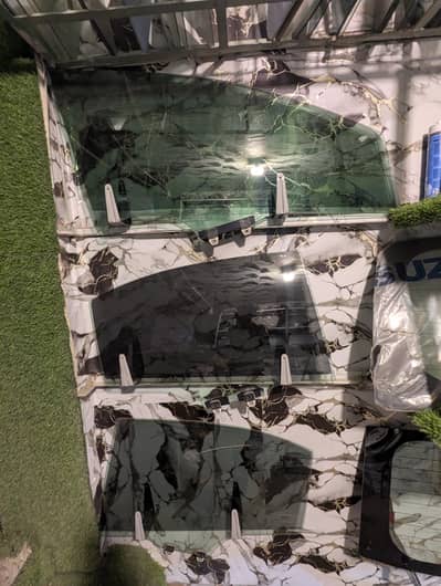 All glass available for cars. .
