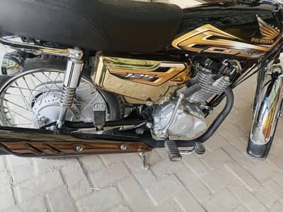 honda cg125 gold edition all Punjab number laga Howa ha  first owner