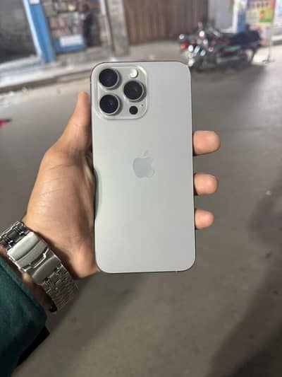 I Phone 15 pro max Dual Physical pta zero sctrch with box 03039969912