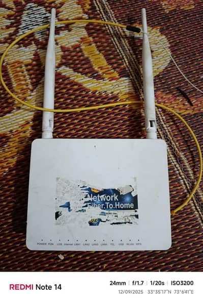 XPON ONU WiFi router