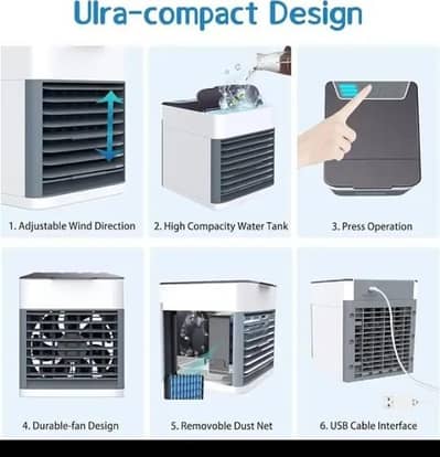 mini rechargeable air cooler