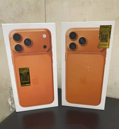 iPhone 17 Pro Max 512GB Orange PTA Official