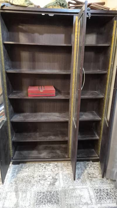 wooden book shelf