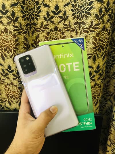 infinix Note 10pro 8/128gb with box