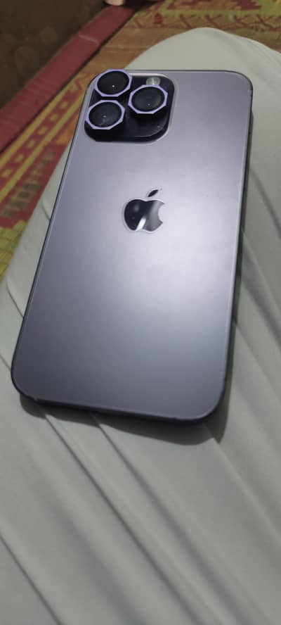 I phone 14 pro max   PTA aprof. double sim official 03189542988