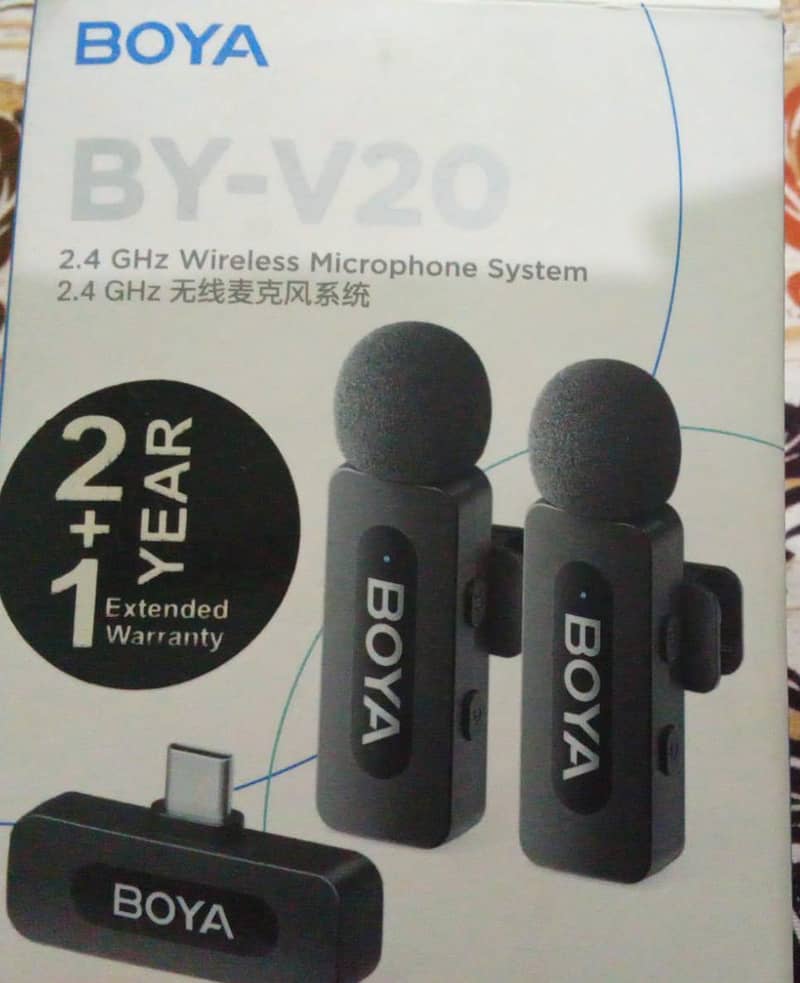 Boya mic set 1