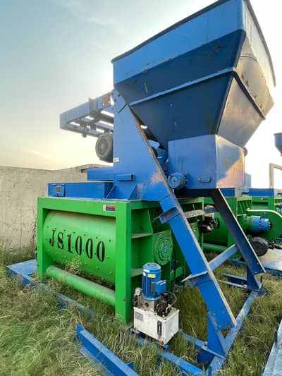 JS1000 Construction Machinery / Concrete Mixing Plant