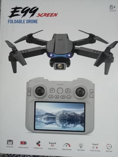 E99 screen foldable drone
