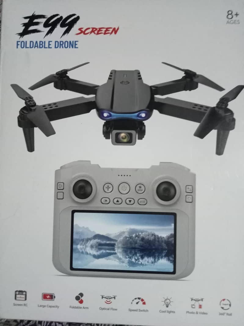 E99 screen foldable drone 0