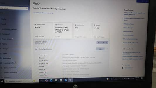 HP ZBook G3 i7 6 Gen HQ Series | 16GB RAM 512GB SSD 4GB M2000 Graphics