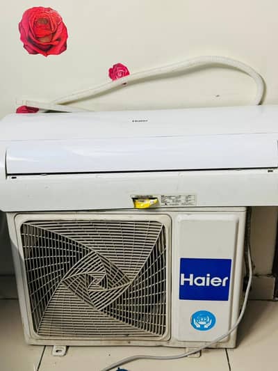 Haier 1 Ton Split AC  Complete Set