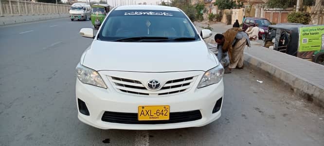 Corolla xli 2012 model