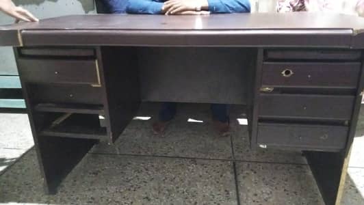 Office Desk for Sale" "Wooden Study Table with Drawers