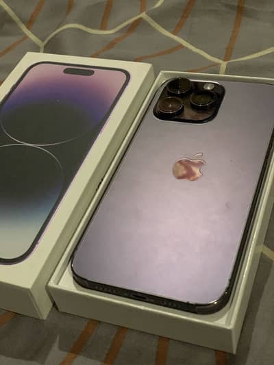 iPhone 14pro max pta approved 256gb